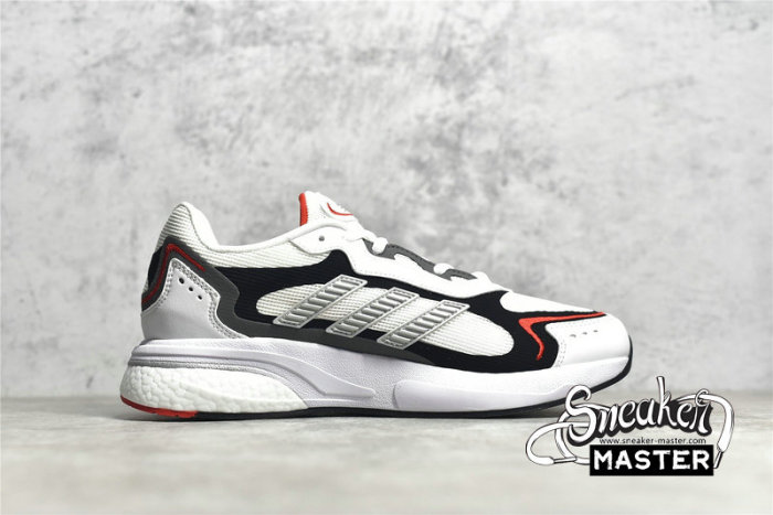 ADIDAS SN1997 SHOES CLOUD WHITE/SILVER METALLIC/VIVID RED GY0409