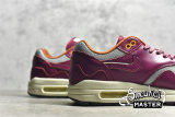 NIKE PATTA X AIR MAX 1 RUSH MAROON METALLIC SILVER/RUSH MAROON DO9549-001