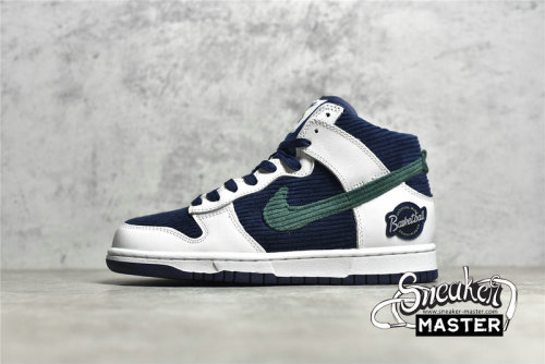 NIKE SB DUNK HIGH SPORTS SPECIALTIES NAVY BLUE/GREEN/WHITE DH0953-400