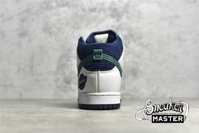 NIKE SB DUNK HIGH SPORTS SPECIALTIES NAVY BLUE/GREEN/WHITE DH0953-400