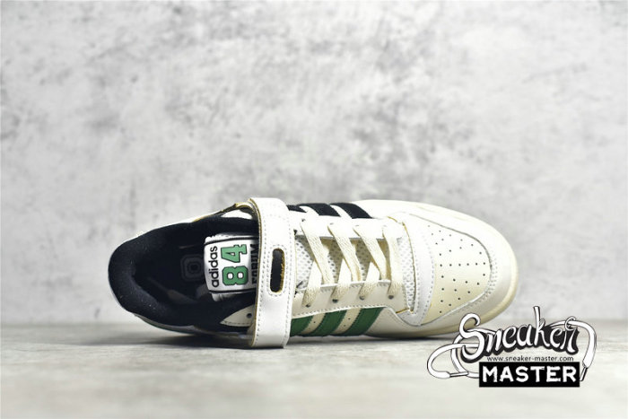 ADIDAS FORUM 84 LOW CELTICS CLOUD WHITE/CORE BLACK/GREEN GX9058