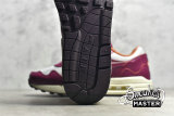 NIKE PATTA X AIR MAX 1 RUSH MAROON METALLIC SILVER/RUSH MAROON DO9549-001