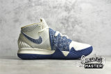 NIKE KYRIE S2 HYBRID SASHIKO PACK WHITE/WHITE/BLUE DA6806-100