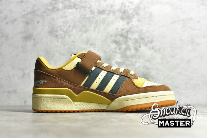 ADIDAS FORUM LOW YOYOGI PARK BROWN/MUSTARD/DARK GREEN GW3486