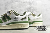 ADIDAS FORUM 84 LOW SHOES CLOUD WHITE/CREW GREEN/WILD PINE FY8683