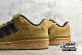 ADIDAS FORUM 84 LOW SHOES WHEAT/WHEAT/CORE BLACK GW6230