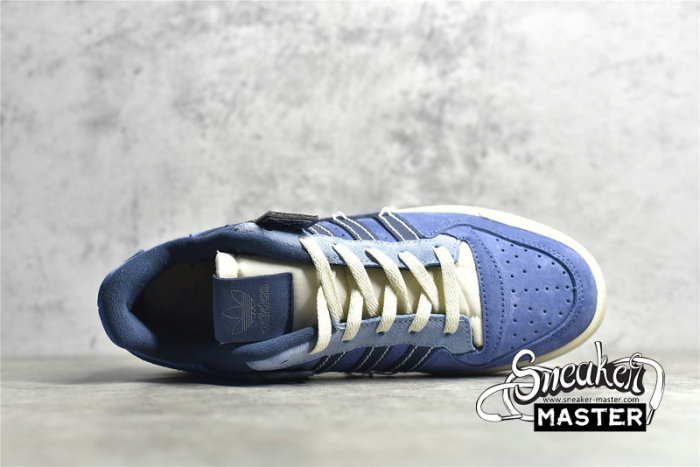 ADIDAS FORUM 84 LOW SHOES CLOUD WHITE/BLUE/GUM GW0298