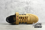 ADIDAS FORUM 84 LOW SHOES WHEAT/WHEAT/CORE BLACK GW6230