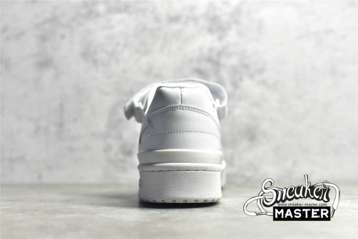 ADIDAS FORUM LOW SHOES CLOUD WHITE/CLOUD WHITE/SILVER GX0214