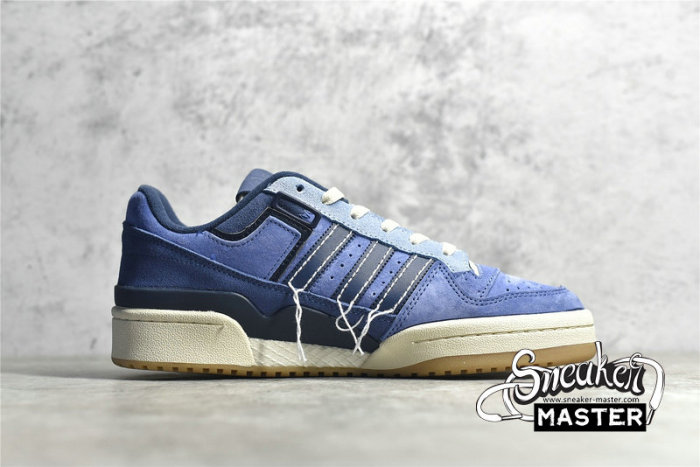 ADIDAS FORUM 84 LOW SHOES CLOUD WHITE/BLUE/GUM GW0298