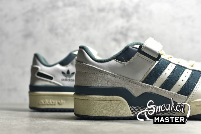 ADIDAS FORUM 84 LOW OG NOBLE SHOES CLOUD WHITE/CLOUD WHITE/GREEN GX4536