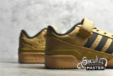 ADIDAS FORUM 84 LOW SHOES WHEAT/WHEAT/CORE BLACK GW6230