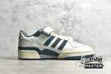 ADIDAS FORUM 84 LOW OG NOBLE SHOES CLOUD WHITE/CLOUD WHITE/GREEN GX4536