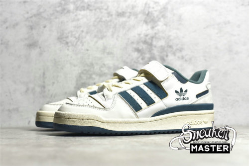 ADIDAS FORUM 84 LOW OG NOBLE SHOES CLOUD WHITE/CLOUD WHITE/GREEN GX4536
