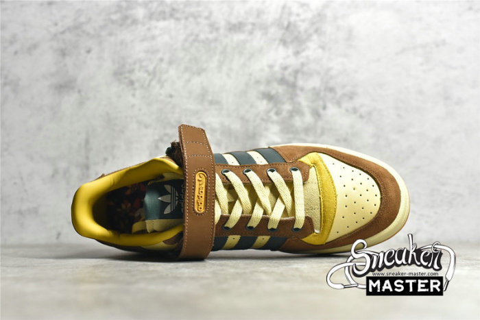 ADIDAS FORUM LOW YOYOGI PARK BROWN/MUSTARD/DARK GREEN GW3486