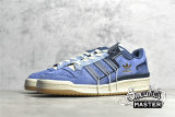 ADIDAS FORUM 84 LOW SHOES CLOUD WHITE/BLUE/GUM GW0298
