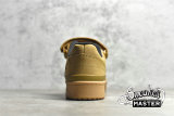 ADIDAS FORUM 84 LOW SHOES WHEAT/WHEAT/CORE BLACK GW6230