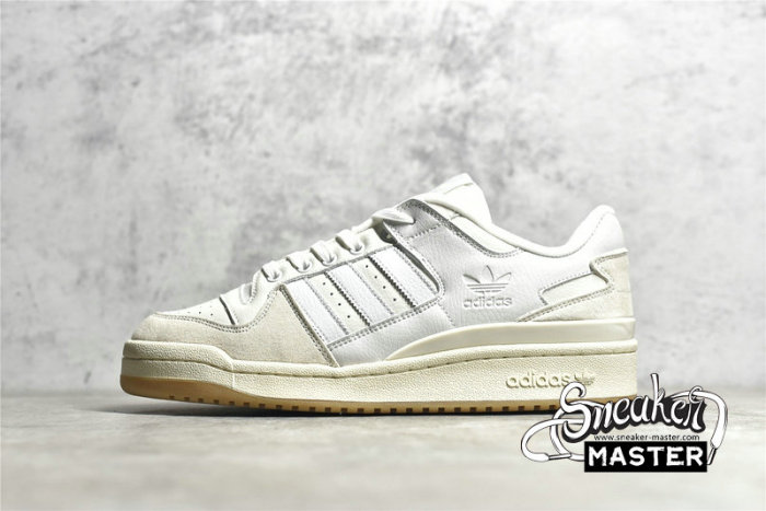 ADIDAS FORUM 84 LOW ADV WHITE GUM CHALK WHITE/CLOUD WHITE/CLOUD WHITE FY7998