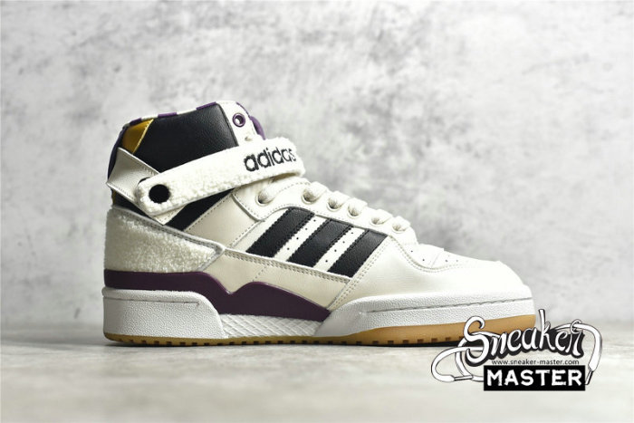 ADIDAS GIRLS ARE AWESOME X FORUM HIGH CHALK WHITE/CORE BLACK/PURPLE BEAUTY GY2632