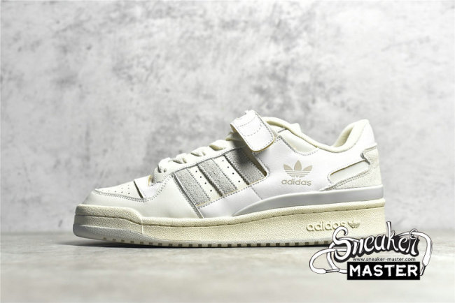 ADIDAS FORUM 84 LOW SHOES GREY ONE/ORBIT GREY/CLOUD WHITE FY4577