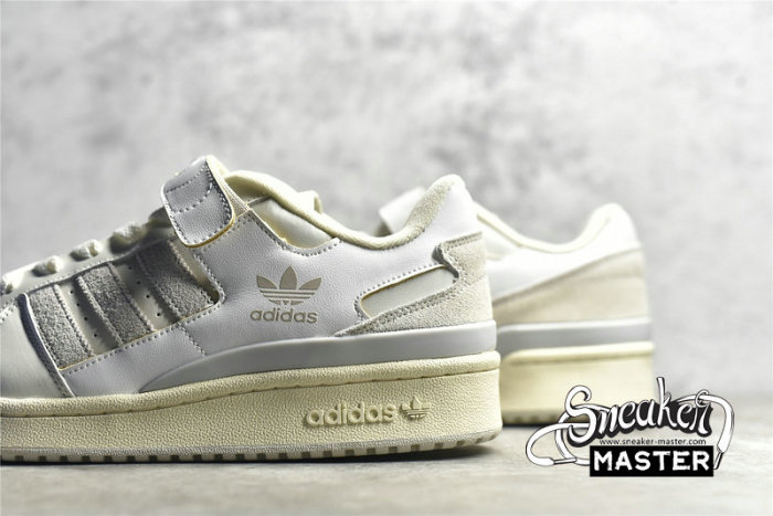 ADIDAS FORUM 84 LOW SHOES GREY ONE/ORBIT GREY/CLOUD WHITE FY4577
