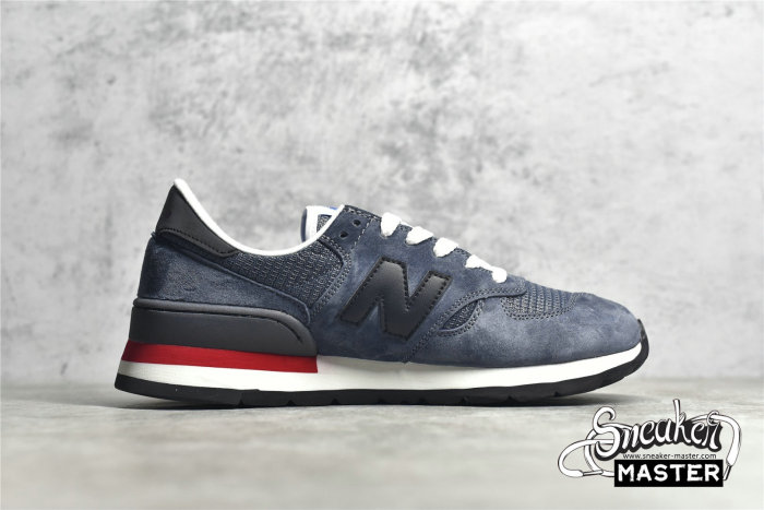 NEW BALANCE 990V1 MADE IN USA CATCH 22 NAVY BLUE/GREY/WHITE-RED M990HL