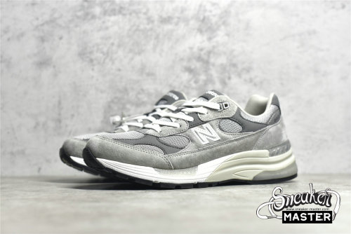 NEW BALANCE 992 MADE IN USA GREY/DARK GREY/WHITE M992GR