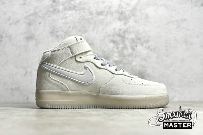 NIKE REIGNING CHAMP X AIR FORCE 1 07 MID GREY/LIGHT BONE/LIGHT BONE GB0902-112