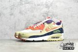 NIKE AIR MAX 90 MOUNTAINEERING TEAM GOLD/COASTAL BLUE/CAMELLIA/TOTAL ORANGE CZ9078-784