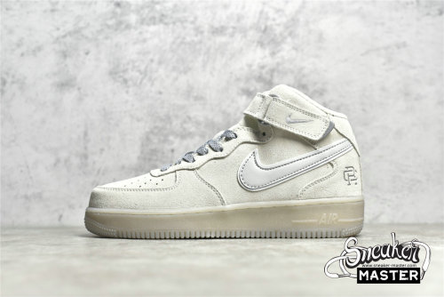 NIKE REIGNING CHAMP X AIR FORCE 1 07 MID GREY/LIGHT BONE/LIGHT BONE GB0902-112