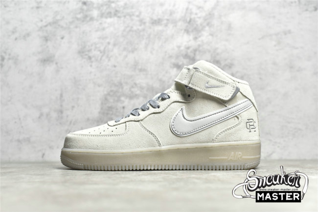 NIKE REIGNING CHAMP X AIR FORCE 1 07 MID GREY/LIGHT BONE/LIGHT BONE GB0902-112