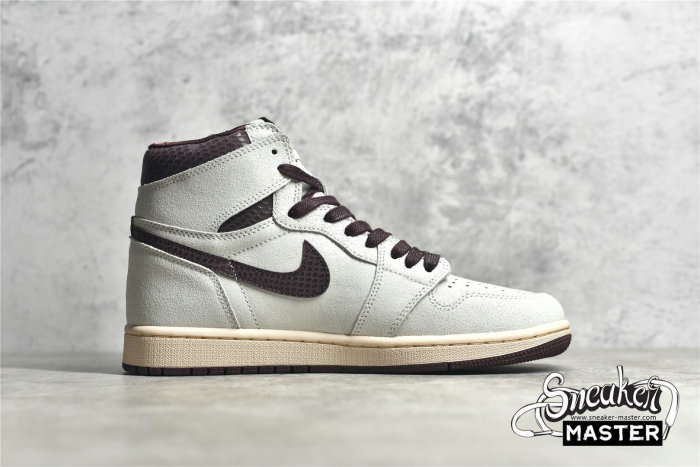 NIKE A MA MANIÉRE X AIR JORDAN 1 HIGH OG AIRNESS SAIL/BURGUNDY CRUSH DO7097-100