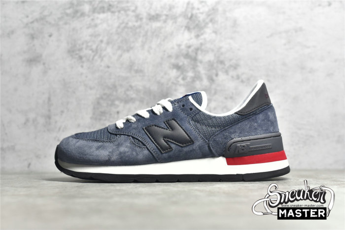 NEW BALANCE 990V1 MADE IN USA CATCH 22 NAVY BLUE/GREY/WHITE-RED M990HL