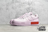 NIKE AIR FORCE 1 FONTANKA VALENTINE'S DAY PINK FOAM/UNIVERSITY RED/BLACK/PINK FOAM DA7024-600