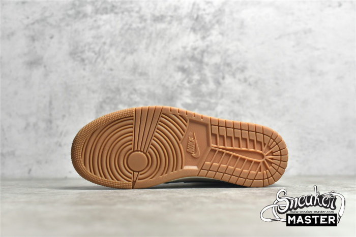 NIKE AIR JORDAN 1 MID SE BARELY ORANGE/DARK PONY/PALE IVORY/SMOKEY MAUVE/ROSEWOOD GRAIN DO7440-821