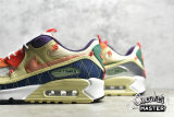 NIKE AIR MAX 90 MOUNTAINEERING TEAM GOLD/COASTAL BLUE/CAMELLIA/TOTAL ORANGE CZ9078-784