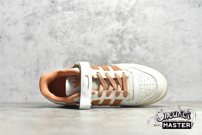 ADIDAS FORUM 84 LOW SHOES CLOUD WHITE/HAZY COPPER/CREAM WHITE G57966