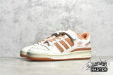 ADIDAS FORUM 84 LOW SHOES CLOUD WHITE/HAZY COPPER/CREAM WHITE G57966
