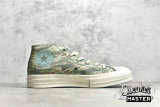 CONVERSE UNDEFEATED X HALF CHUCK TAYLOR 70S MID TIGER CAMO PRINT SEA SPRAY/FOSSIL/EGRET 172397C