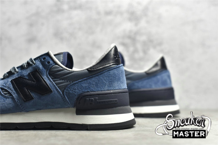 NEW BALANCE 990V1 MADE IN USA BLUE STEEL/BLACK/WHITE M990DBL