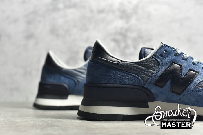 NEW BALANCE 990V1 MADE IN USA BLUE STEEL/BLACK/WHITE M990DBL