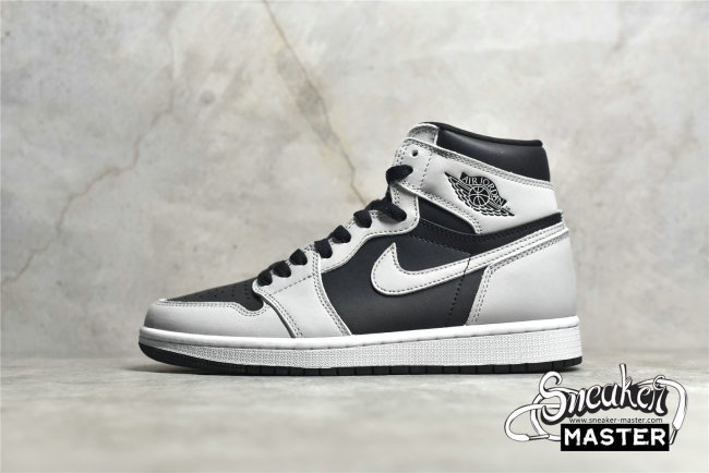 NIKE AIR JORDAN 1 RETRO HIGH OG SHADOW 2.0 BLACK/LIGHT SMOKE GREY/WHITE 555088-035