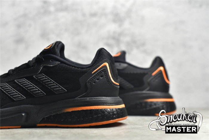 ADIDAS SUPERNOVA 2.0 SHOES CORE BLACK/CORE BLACK/ORANGE GY0412