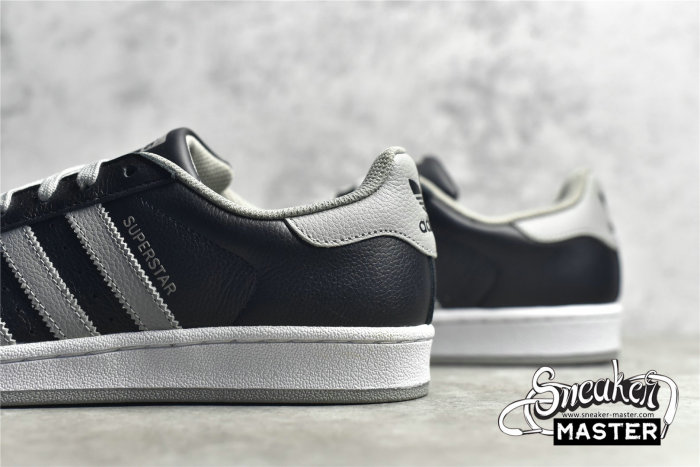 ADIDAS SUPERSTAR SHOES CORE BLACK/GREY/CLOUD WHITE EG4962