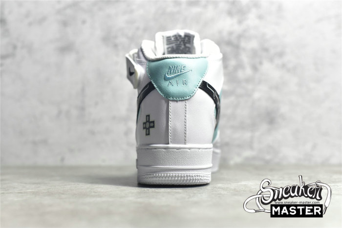 NIKE AIR FORCE 1 MID WHITE/BLUE/BLACK CW2288-116