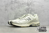 NEW BALANCE RANDOMEVENT X UNIK X 2002R RUNNING SHOES BEIGE/GREEN/WHITE ML2002RX