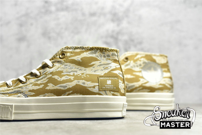 CONVERSE UNDEFEATED X CHUCK TAYLOR 70S MID TIGER CAMO DESERT AMBER GREEN/SEMOLINA/EGRET 172396C
