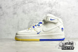 NIKE AIR FORCE 1 MID 07 SU19 WHITE/YELLOW/BLUE GT5663-306