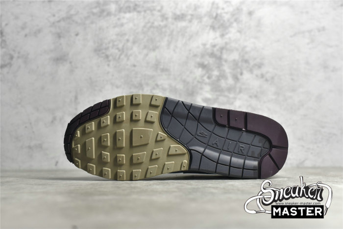 NIKE AIR MAX 1 WAVES MONARCH X PATTA BLACK/GREY/BEIGE DH1348-002