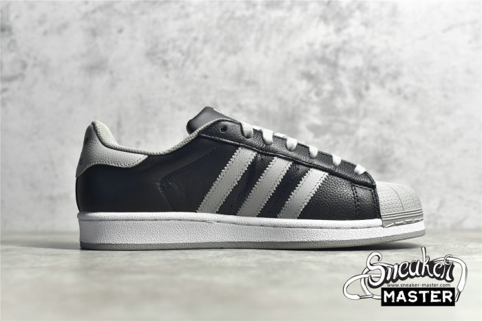 ADIDAS SUPERSTAR SHOES CORE BLACK/GREY/CLOUD WHITE EG4962